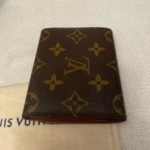 Louis Vuitton Dark Brown Monogram Card Holder